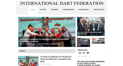 Desktop Screenshot of idfdarts.org